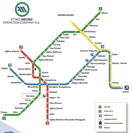 Appartement D16 - 5' Mins To Petralona Metro Athene